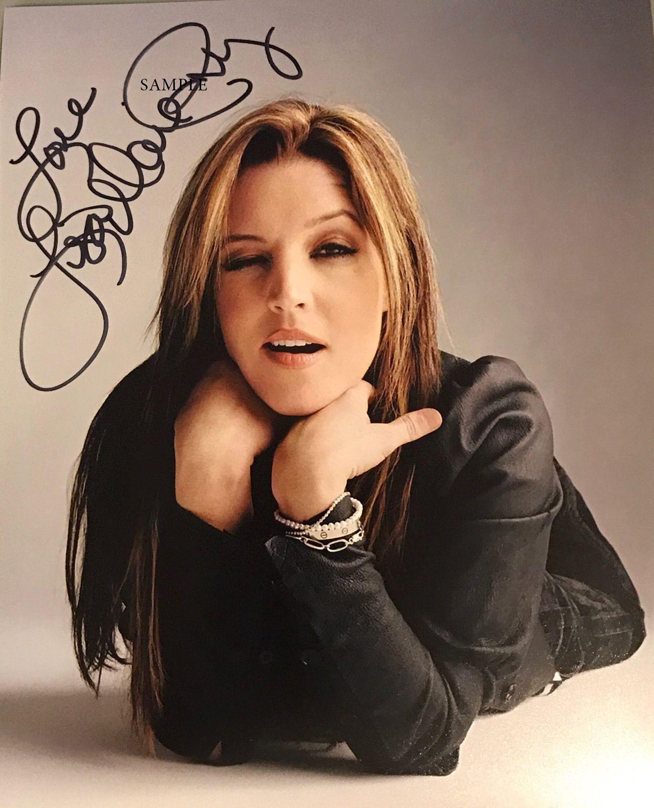 Lisa Marie Presley Reprint Signed 8x10 Photo Autographed Picture Christmas Gift