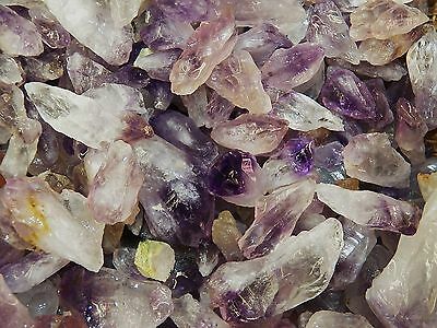 500 Carat Lots Of Amethyst Points -  Plus A Free Faceted Gemstone