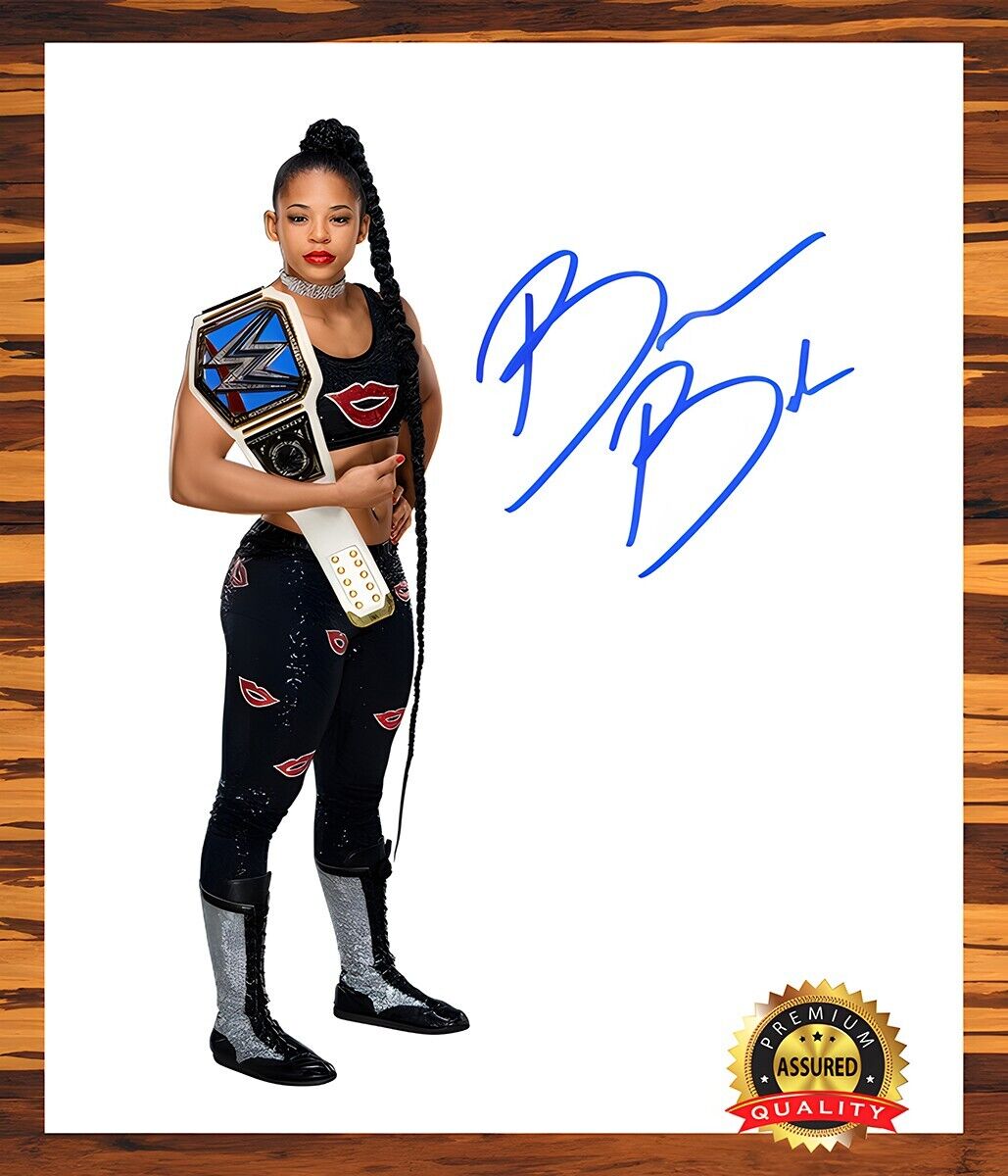 Bianca Belair - Autographed Signed 8x10 Photo (wwe Champion) Reprint