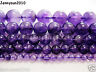 Grade A Natural Amethyst Gemstone Round Beads 16'' 2mm 3mm 4mm 6mm 8mm 10mm 12mm